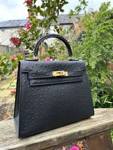 Genuine leather handmade luxury lock key bag - £69.83 GBP+