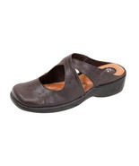 PEERAGE Casey Women Wide Width Casual Leather Comfort Clogs  - $79.95