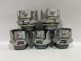 5 PK Thomas &amp; Betts 3118 Armored Cable/Flexible Metal Conduit 1-1/4&quot; - $95.00