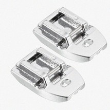 InvisibleStitch Low Shank Zipper Foot Set - 2Pcs Embroidery Sewing Machine Acces - $19.75