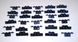 30 Used Lego Black  1 x 2 - 1 x 4 Brackets 2436 - $9.95