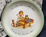 1972 AMERICAN GREETINGS HOLLY HOBBIE GIRL AT PIANO COLLECTOR PLATE Home ... - £5.55 GBP