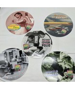 Lot of (5) 1950s Science Technology Circle Cardboard Collectables With F... - $17.81