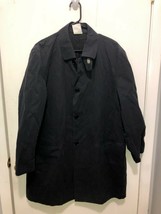 Allegri Mens Lightweight Basic Button Up Coat Jacket Black Size 50 Made ... - £23.73 GBP
