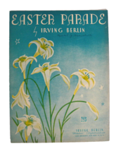Easter Parade by Irving Berlin (1938) Vintage Sheet Music - £7.84 GBP