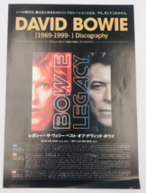 David Bowie Legacy 1969-1999 Discography Japan Pamphlet Ad Flyer 11.75&quot; ... - £9.58 GBP
