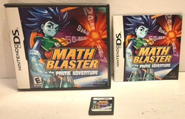 Math Blaster in the Prime Adventure (Nintendo DS) Game Cartridge Manual Case  - $10.99