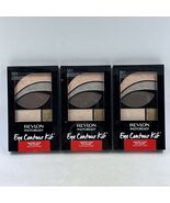 Revlon Photoready Eye Shadow Contour Kit 501 Metropolitan Browns NIB 3 Pack - $304.37 MXN