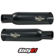 Hayabusa Voodoo Exhaust 2001 2002 2003 2004 2005 2006 2007 Suzuki Black Slip On - £375.71 GBP