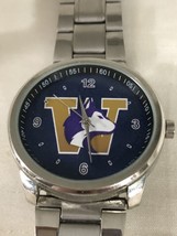 Washington Huskies Licensed Men Fantom Anochrome Watch Excellent Condition - £66.16 GBP