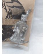 Stardock Mage Wizard In Robes Feathered Hat RPG Metal Miniature 1 1/4" - $34.64