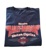 Harley Davidson Motorcycles Long Sleeve Mens Small Shirt St Cloud MN Vik... - £20.03 GBP