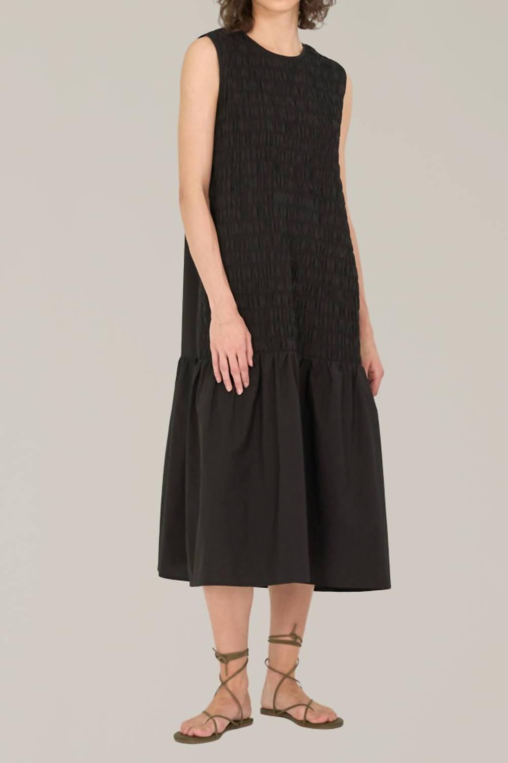 Grade &amp; Gather Smocked Bodice Low Waist Dress Size M - $39.60