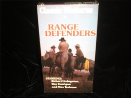 VHS Range Defenders 1937 Robert Livingston, Ray Corrigan, Max Terhune - £5.59 GBP