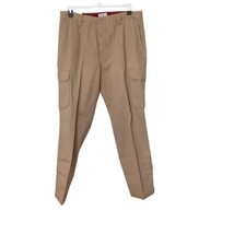 Dockers Iconic Cargo Corduroy Pants Relaxed Fit Flat Front Size 36x32&quot; T... - £25.51 GBP