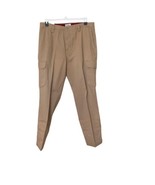 Dockers Iconic Cargo Corduroy Pants Relaxed Fit Flat Front Size 36x32&quot; T... - $31.92