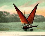 Vtg Cartolina 1900s Udb Francia - Lago Barca Barque Du Lac Unp - £5.37 GBP