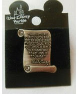 Walt Disney Scroll Quote Pin &quot;When You’re Curious, You Find Lots of Inte... - €20,83 EUR