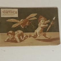 Vegetine Victorian Trade Card Boston Massachusetts Quack Medicine VTC2 - $7.91