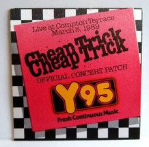 Cheap Trick Backstage Pass Original Vintage 1989 Tour Official Concert P... - £17.64 GBP