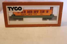 HO Scale Tyco, Dump Car, Clementine Gold Mining Co. Yellow, #936-2 - £23.60 GBP