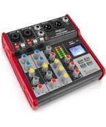 The Pmxu48Bt Is A Professional, Portable, 4-Channel Digital Dj Mixing Co... - $91.97