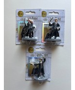 NEW Harry Potter Hermoine Granger &amp; Ron Weasley 3&#39;&#39; Figures + Mini CArds - $330.33 MXN