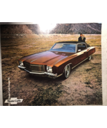 MONTE CARLO COUPE/SS vintage 12-page 1971 color advertising booklet Chev... - $27.59 CAD