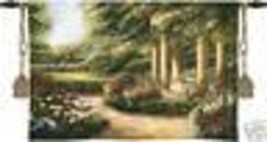 53x34 WESTBURY GARDENS Floral Tapestry Wall Hanging - $158.40