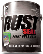 KBS RustSeal Rust Preventative Corrosion Barrier Coating Satin Black 1 Gallon - £141.42 GBP