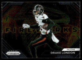 2023 Panini Prizm Fireworks Drake London Atlanta Falcons #F-25 - $1.24