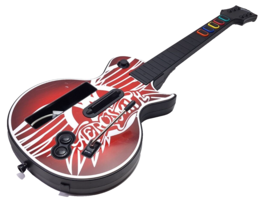 Wii Remote Aerosmith Guitar Hero Gibson Les Paul - $871.61 MXN