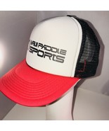 MAUI Paddle Sports Snapback Trucker Ball Cap Hat Cord Mesh Red Black Whi... - £14.22 GBP