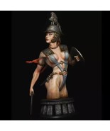 1/9 BUST Resin Model Kit Beautiful Girl Woman Warrior Athena Goddess Unp... - £31.35 GBP