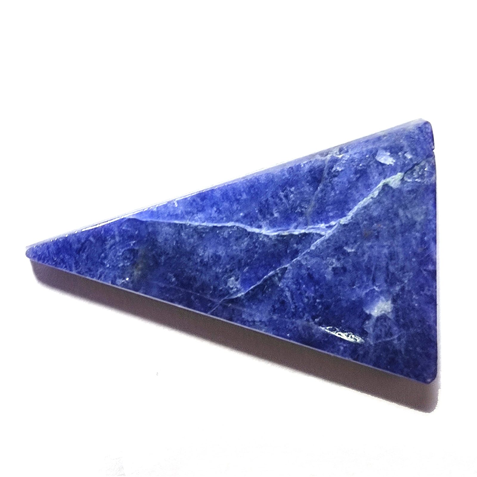 5.48 Carats TCW 100% Natural Beautiful Sodalite Trillion cabochon Gem by... - $10.77