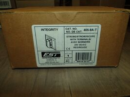 EST 405-8A-T STROBE W/ TERMINALS/ AVEC BORNIERS  NEW - $24.99