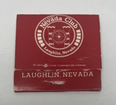 Del Webb&#39;s Nevada Club Hotel &amp; Casino Laughlin Matchbook - £7.74 GBP