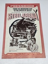 Steel Arena Original Movie Press Kit Poster 1973 JD Hollywood TL Films B... - £41.02 GBP