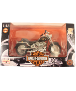 MAISTO HARLEY DAVIDSON 1998 FLSTF Fat Boy Black 1:18 Scale Series 2 NIB - €12,92 EUR