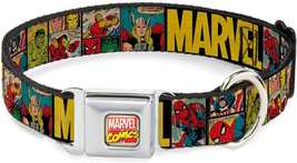 Heroic Pup&#39;s: Marvel Retro Comic Dog Collar - £28.76 GBP