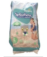 Pampers Disposable Swim Pants Diaper  Large 31 Lb Unisex  Sealed 10 Count - $150.53 MXN