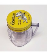 Vintage Osterizer Mini Blend &amp; Store Plastic Jar With Lid 8 Oz OSTER Con... - $194.60 MXN
