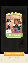 Monopoly Go!, Theremin 4 stars Set 17  Card / Sticker Making Music Colection - £1.20 GBP