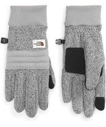The North Face Mens Grey/Black Gordon Etip Gloves Sz  Small S 19589 - €41,79 EUR