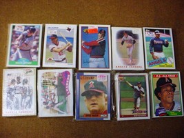 Lot of (10) Cpl. Los Angeles Angels Baseball Team Sets-1981-1991 - £10.04 GBP