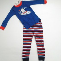 Baby GAP Boys Monster Boarder Blue Pajamas - 6-12 Months - NWT - £9.58 GBP