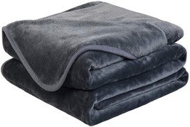 Easeland Soft King Size All Season Warm Microplush Lightweight Thermal Blanket - £15.81 GBP