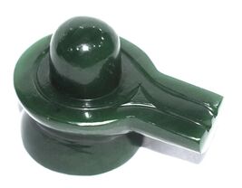 Shivling In Natural Columbian Green Jade – 161 Gms - $1,744.11 MXN