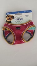 Li&#39;l Pals By Coastal Pets Petite Sm Dog Harness Pattern PKBPSM For Puppies &amp; Toy - £10.89 GBP