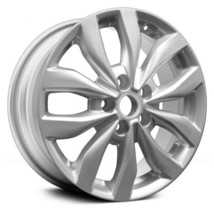 Wheel For 2014-15 Kia Optima 17x6.5 Alloy 5 V Spoke Silver 5-114.3mm Offset 44mm - £243.81 GBP